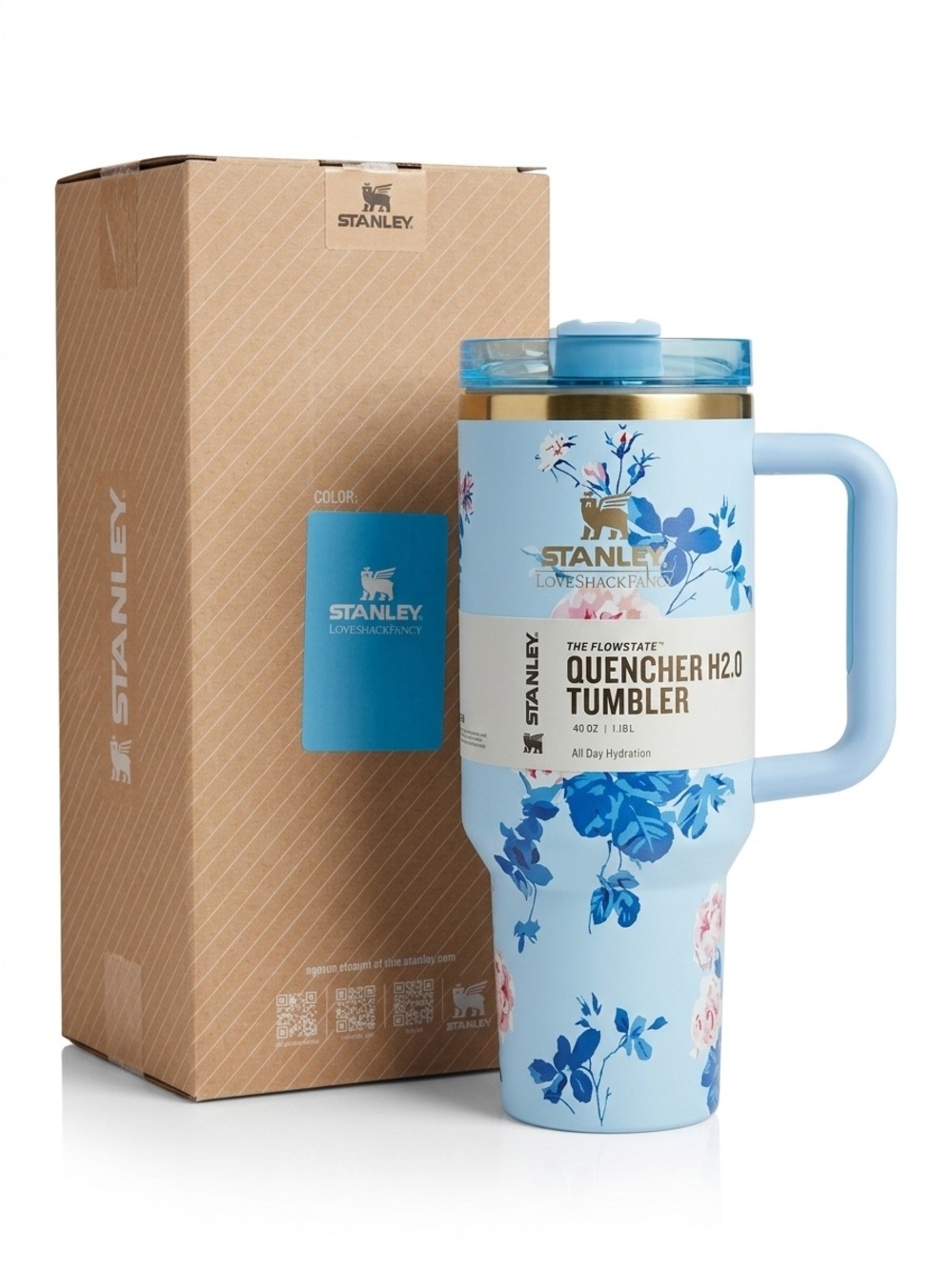 Pick 1: LoveShackFancy x Stanley 40 oz Quencher Tumbler